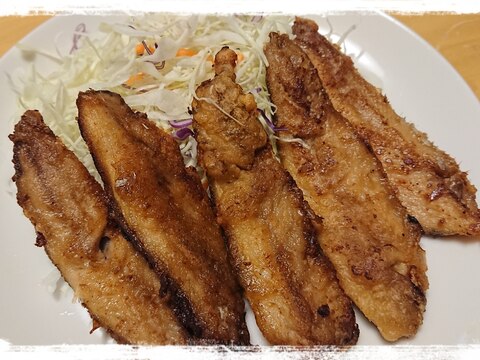いわしフィレの竜田揚げ